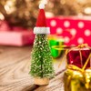 Bencailor 12 Pcs Mini Santa Hats for Crafts Small Christmas