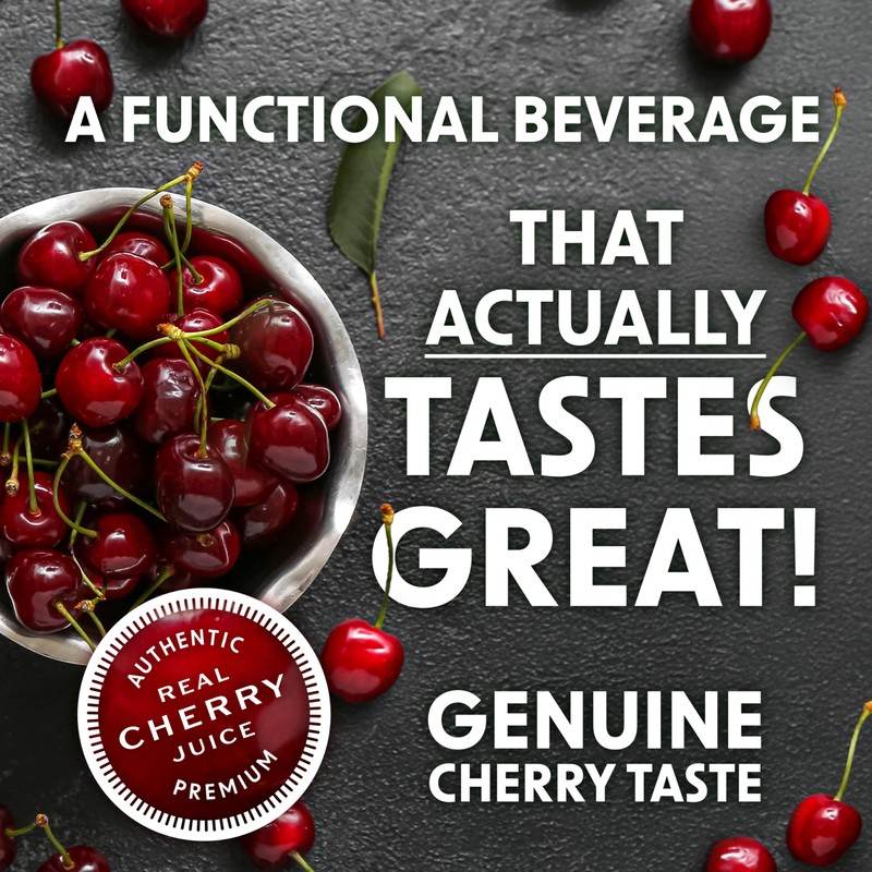 BING Energizing Juice Beverage – Original Cherry (12oz/12pk) – Made