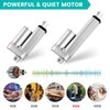 ECO-WORTHY 12V 6 Inch Stroke Linear Actuator 330lbs Maximum Lift