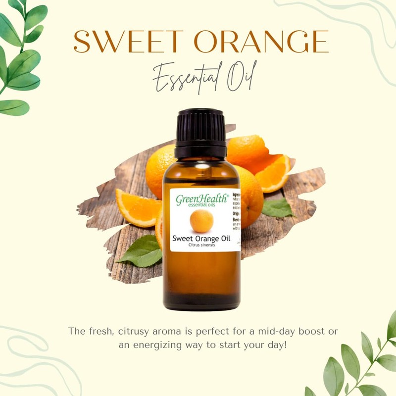 Sweet Orange Essential Oil - 1 fl oz (100% Pure