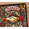 Art Grateful Dead Scarlet Begonias Strangers Premium Sticker 3in Decal