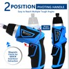 MXMZHXU Cordless Screwdriver, 8V Max 10Nm Electric Power Screwdriver with