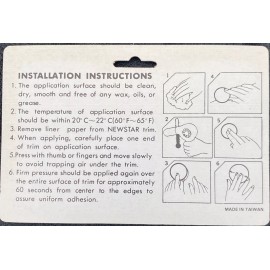 new star OLDSMOBILE OLDS 442 3D Door handle Inserts trim 85 86 87 1985 1986 1987 CUTLASS