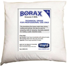 Borax Flux 3Lb Melting Gold Silver Crucible Glaze Jewelry Casting Soldering