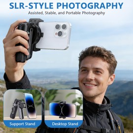 Palo magnético para Selfies con Soporte Giratorio de 360 Grados para teléfonos móviles, Ideal para Selfies y grabación de vídeos en Directo
