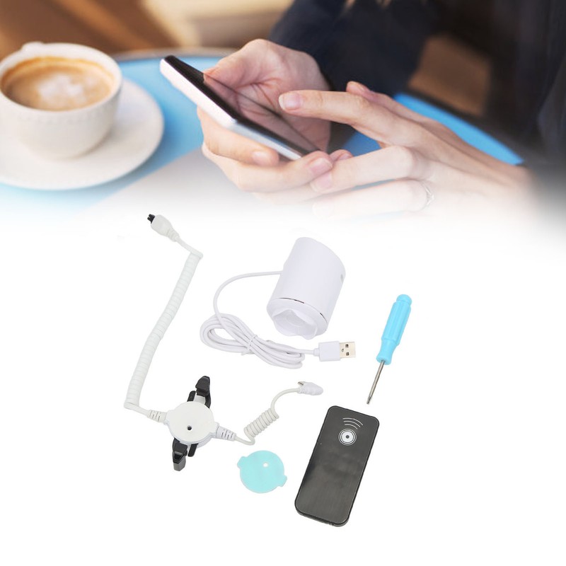 Anti Theft Cell Phone Display Stand 95‑120dB Security Alarm Fast