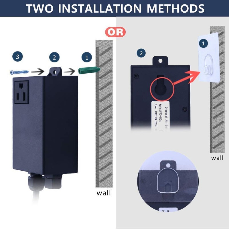 Garbage Disposal Air Switch Kit Single Outlet Sink Top Waste