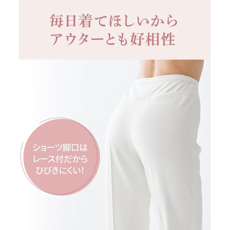 Nissen Underarm High Knit Lace Bra and Shorts Set (Triump),