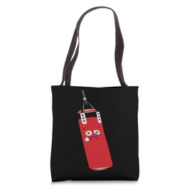 Boxing I Sad Punching Bag I Box Boxing Gloves Boxer Tote Bag