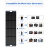 100W Portable Solar Panel for Power Generator, Foldable Solar Panel