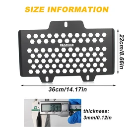 REARACE Motorcycle Radiator Guard Grille Protector Cover Compatible with Royal Enfield Himalayan 450 2024, Guerrilla 450 2025 Radiator Grille Guard