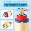 OP-340009 Pressure Balance Ceramic Cartridge, Shower Cartridge Replacement, for Tub/Shower