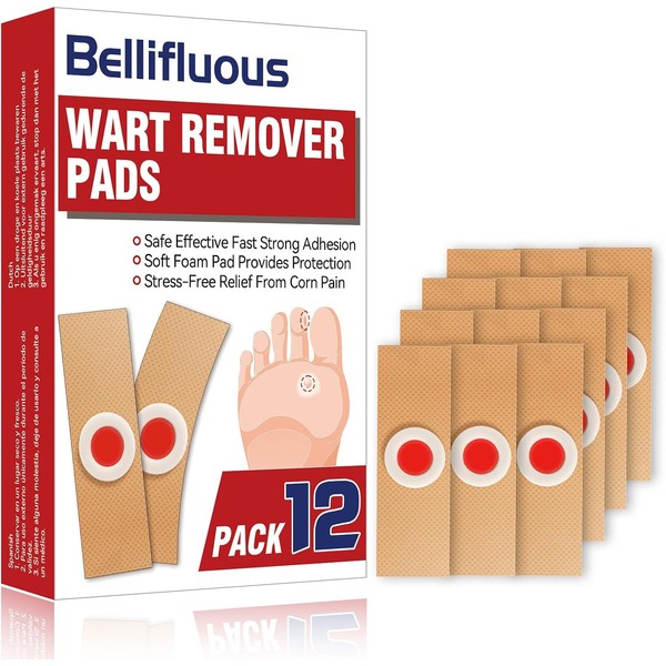 Bellifluous Verruca Treatment – 12 Pack Wart & Corn Remover