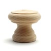 Wake Sangyo TW-316 Wooden Knobs 1.4 inches (35 mm) Interior
