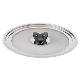 VIOKS Splash Guard L9879902 Replacement for Tеfal Ingenio Anti-Splash Lid Stainless Steel for Pans and Pots 24-30 cm
