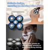 3 Pcs 5-Blade Universal Head Shaver for freebird replacement blades,