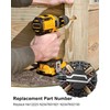 N412223 Brush Holder Fits for DeWalt DC385 DC390 DC411 DCF059