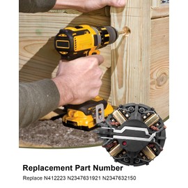 N412223 Brush Holder Fits for DeWalt DC385 DC390 DC411 DCF059 DCF889 DCG412 DCS361 DCS372 DCS373 DCS380 DCS387 DCS391 DCS392 DCS393 DW059