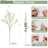 LELEE Baby's Breath Artificial Flowers - 30 PCS Babys Breath