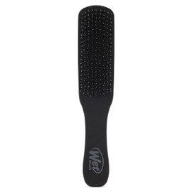 Wet Brush Detangling Hair Brush for Men, Black, Stimulates Scalp & Beard for Fuller Stronger Hair, Intelliflex Detangler Help Bristles Promote Growth & Protect from Breakage, Pain-Free