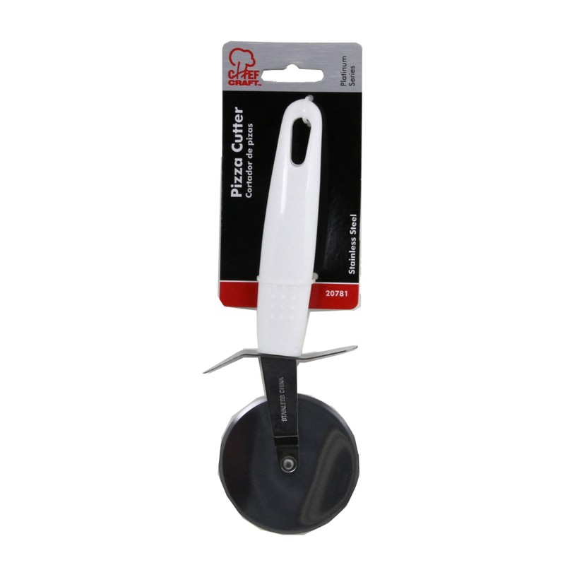 Chef Craft Select Stainless Steel Pizza Cutter, 8 inches in