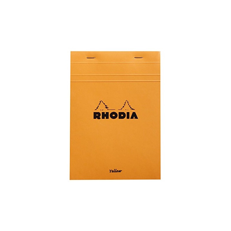 Rhodia 16260C Notepad (Yellow Legal Pad, DIN A5, 14.8 x