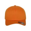 Flexfit Unisex Wooly Combed Baseball Cap, Orange (Orange), xxl