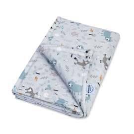 Julius Zöllner Jersey Blanket Lined Cotton Jersey Size 70 x 100 cm Made in Germany Oeko-Tex® Standard 100 Smart Friends