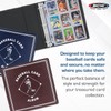 BCW Supplies 3" Baseball Album - Blue | Durable Binder