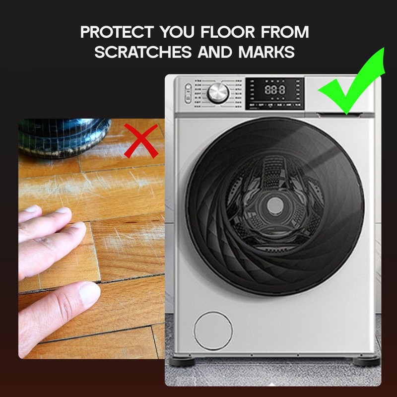 Anti Vibration Pads for Washing Machine 4 Pack Anti Vibration