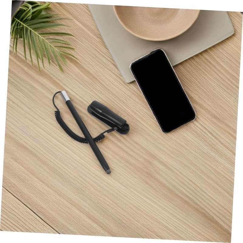 Operitacx Retractable Magnetic Capacitive Stylus Pen with Holder for Touchscreen