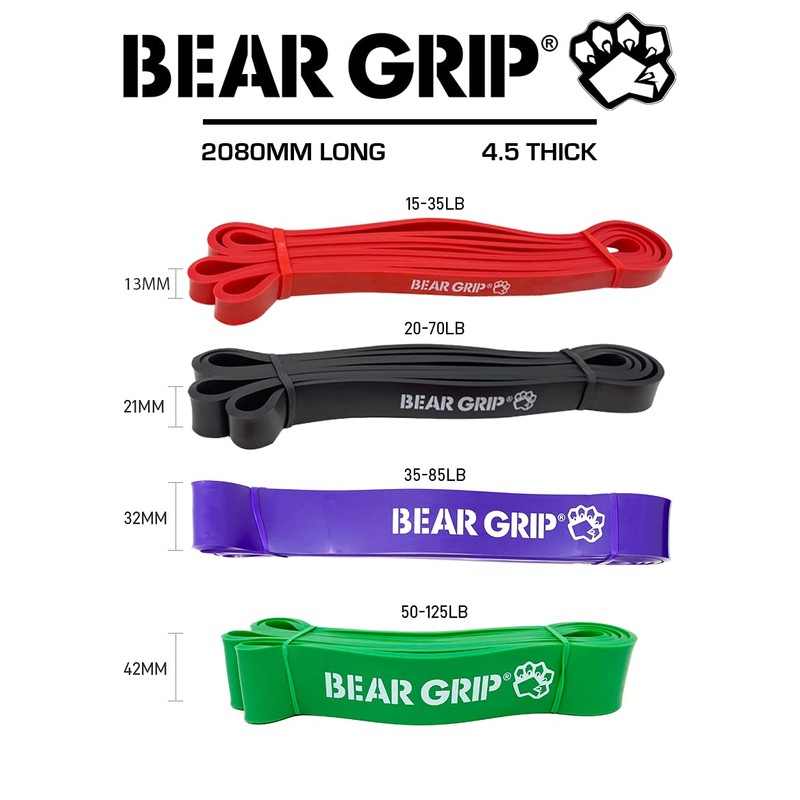 Bear Grip - Pull Up Aid Bands | Heavy Duty
