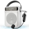 SHIDU Voice Amplifier with Wireless Microphone Headset, Wireless Voice Amplifier