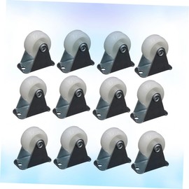 Gatuida 12pcs Caster Wheels Heavy Duty Furniture for Smooth Rolling for Office Chairs Trolleys and Appliances Protects Floors from Marks and Skidding