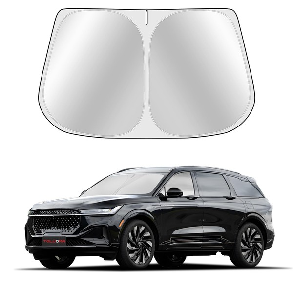 Toluoma Custom Fit Windshield Sun Shade for Lincoln Nautilus 2024-2025