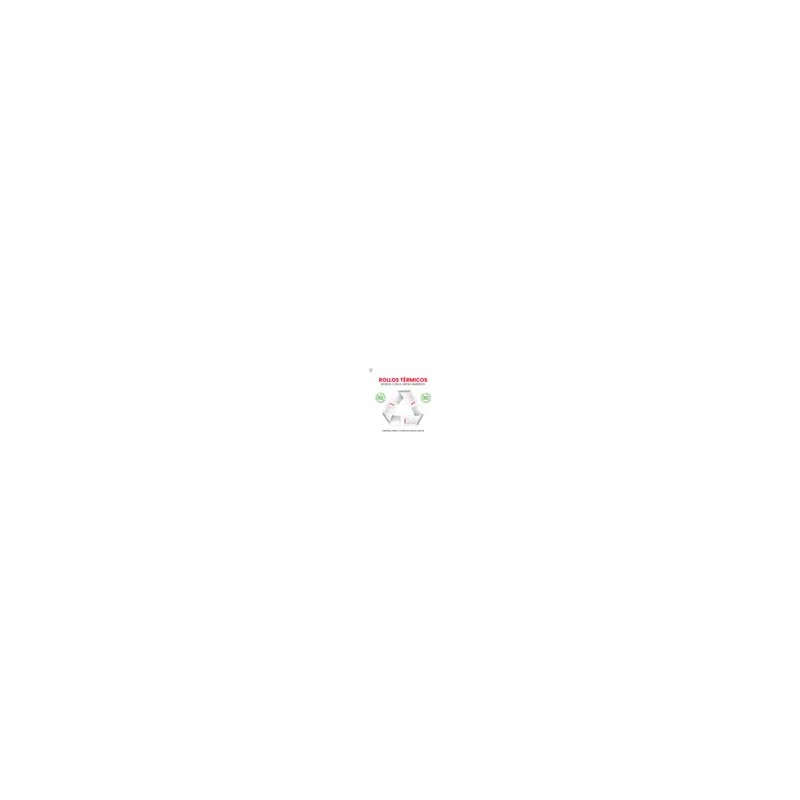 Papel Térmico Megafax de 80 x 70 mm, Pack de