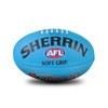 Blue AFL Sherrin Auskick Soft Grip Football, Size 2