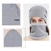 Gorrros Para Frío Mujer, Gorro y Bufanda Mujer Gorro Invierno,
