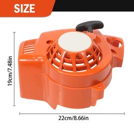 FanPaYY Recoil Pull Starter Assembly Fit for Stihl Bg56c Bg56c Bg86 BG86c SH56 SH56c SH86 SH86c Handheld Leaf Blower Recoil Starter OE# 4241-080-2106