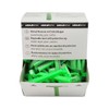 Pack of 100 Rustproof Disposable Razors with Protective Cap Double