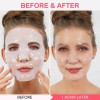 4 Mascarillas Bio Colágeno Hidratante Con Ácido Hialurónico
