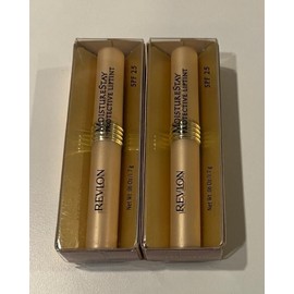 Revlon 2 PIECES OF REVLON MOISTURE STAY PROTECTIVE LIPTINT SPF25 #03 SHEER NAKED .06OZ