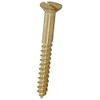 Merriway BH03467 (4 Pcs) 2.1/2-inch x 10 mm Solid Brass