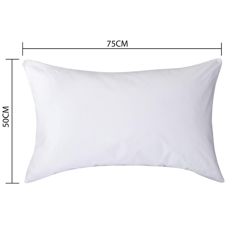 Adam Home 100% Brushed Microfiber Pillow Protectors (4 Pack, Standard