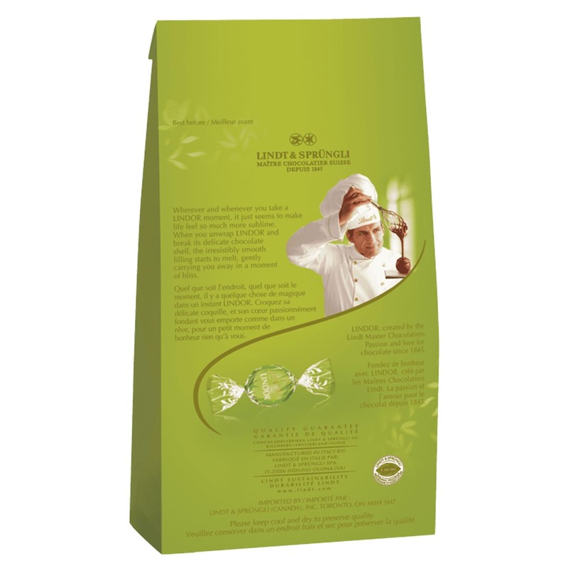 Lindt Lindor Limited Edition Pistachio Milk Chocolate Truffles – Bulk