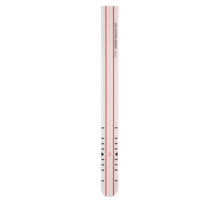 Golf Putting Mat Acrylic Accurate Scale Line Portable Double Sided