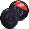 Pyle Dual 8’’ Waterproof Marine Speakers - 2-Way Full Range
