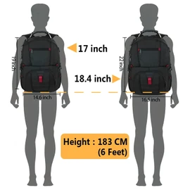 YOREPEK Large Laptop Backpack for Men, Heavy Duty Travel Backpack