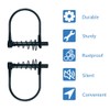 Highwild 8-Pack Silent Shaft Locking Pin with Spring - Ladder
