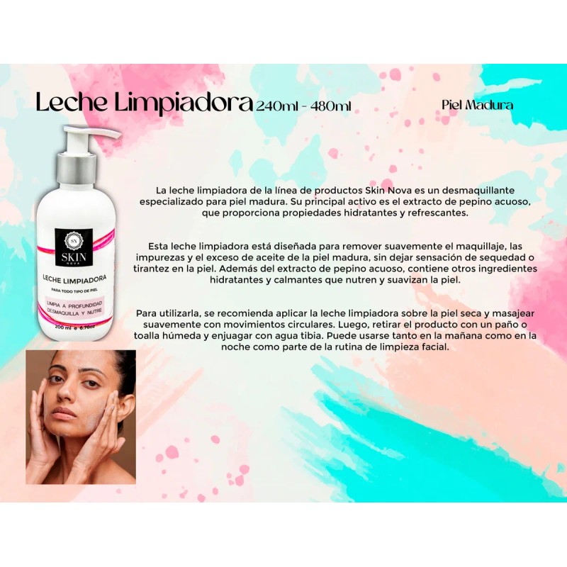 Leche Limpiadora Desmaquillante 240ml